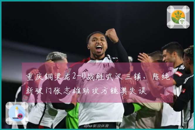重庆铜梁龙2-0战胜武汉三镇，陈纯新破门张志雄助攻方镜淇失误